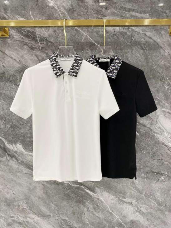 Picture of Dior Polo Shirts Short _SKUDiorM-3XLomtr46128472